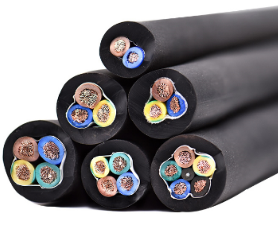 舞臺燈光設備用彈性體軟電纜ZR-YSFVRP-3*2.5